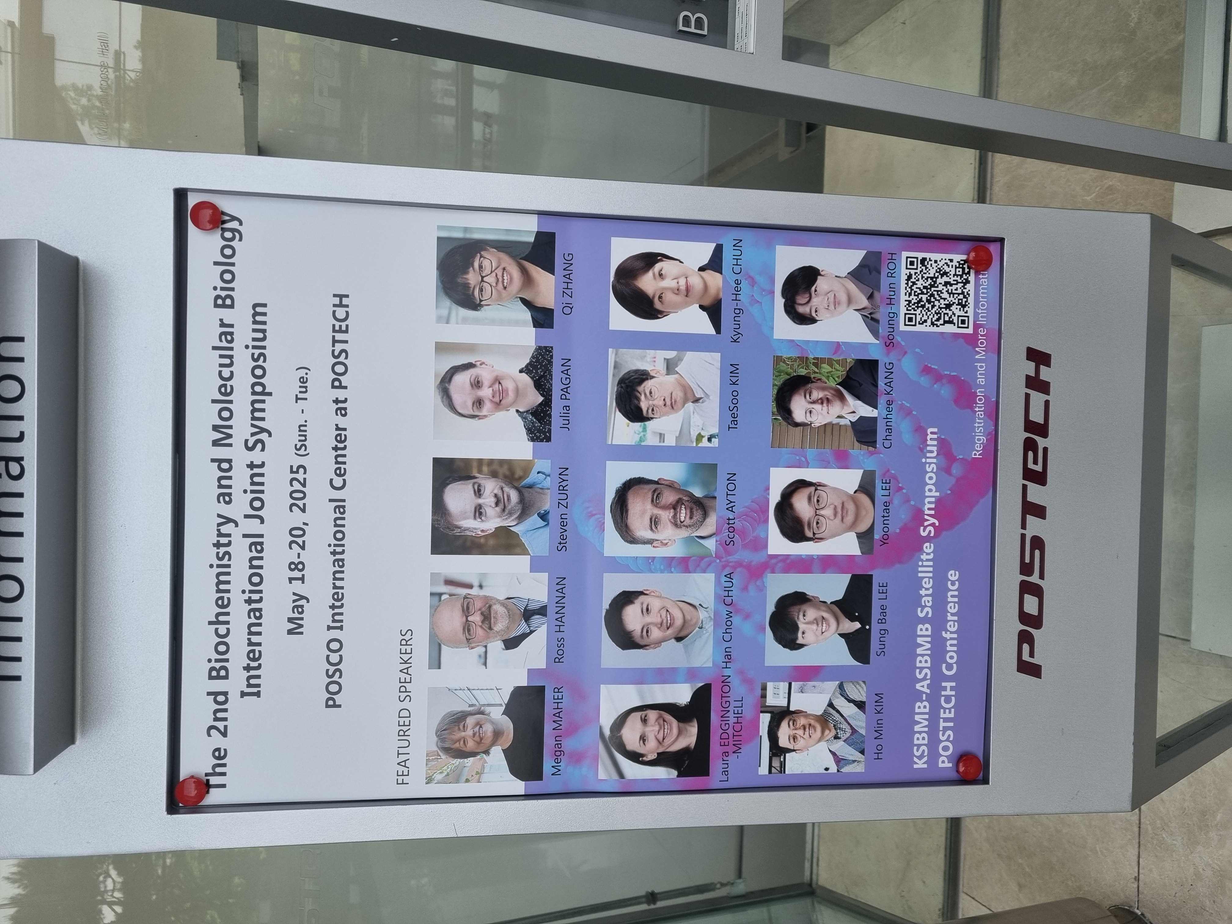 Invited talk @ FAOBMB Korea-Austrailia Special Symposium (2025.5.18~20, POSTECH)